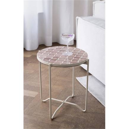 Coco Maison Bento bijzettafel H45cm Roze